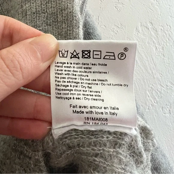 Sezane Gray Sweater - Picture 10 of 14